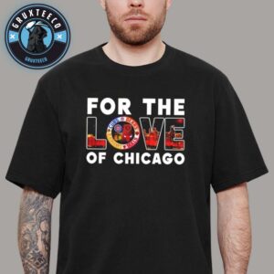 Chicago Bears Cubs Bulls Blackhawks Unisex T-Shirt