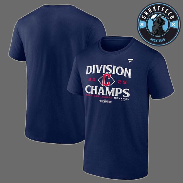 Cleveland Guardians AL Central Division Champions MLB 2025 Unisex T-Shirt