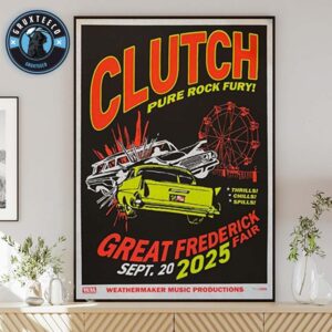Clutch For pure Rock fury At The Great Frederick Fair In Frederick Maryland On September 20 2025 Home Decor Poster Canvas