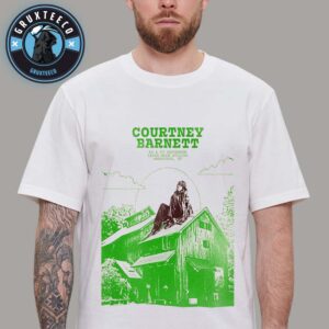 Courtney Barnett Live Show Music At Levon Helm Studios In Woodstock NY On September 26 And 27 2025 Unisex T-Shirt