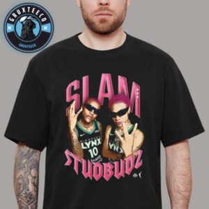 Courtney Williams And Natisha Hiedeman For Slam 258 The Studbudz On November 10 2025 WNBA Unisex T-Shirt