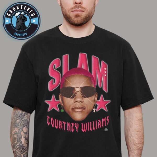 Courtney Williams For Slam 258 The Studbudz Minnesota Twinz Magazine On November 10 2025 WNBA Unisex T-Shirt
