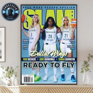 Dallas Wings Ready To Fly For Slam 256 Magazine On September 2025 WNBA Home Decor Poster Canvas