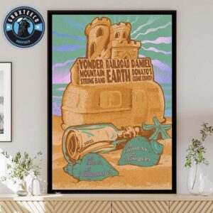 Daniel Donato With Yonder Mountain String Band And Railroad Earth For Tour schedule On September 04 To 07 2025 Home Decor Poster Canvas