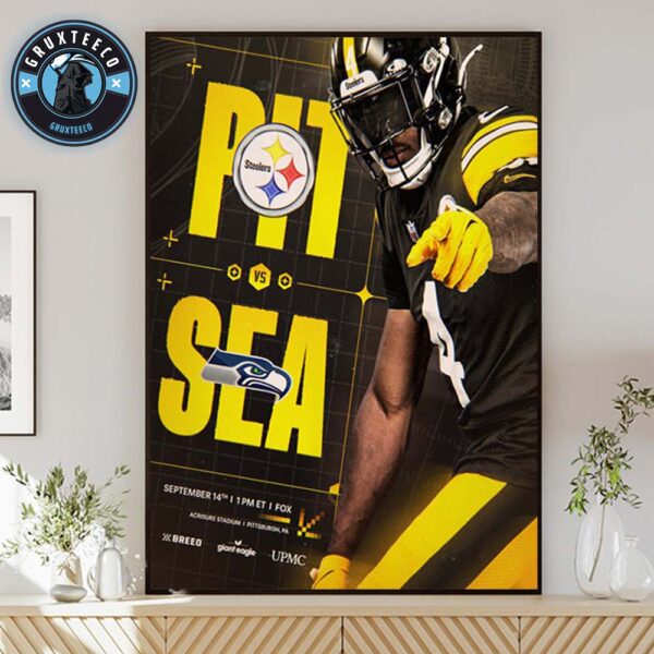DeKaylin Metcalf Ready For Battle Between Pittsburgh Steelers VS Seattle Seahawks In NFL Regular Season On September 14 2025 Home Decor Poster Canvas