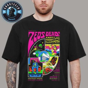 Deadbeats And Zeds Dead For Arena Of Intergalactic Happiness At Wintrust Arena In Chicago IL On December 12 2025 Unisex T-Shirt