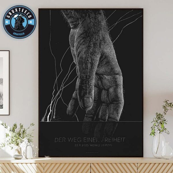 Der Weg Einer Freiheit For Werk 2 Leipzig Germany On September 22 2025 Home Decor Poster Canvas