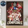 Mexico City Red Devils Are MLB Serie Del Rey Champions On The Occasion Of the 100th Anniversary Of LMB On September 15 2025 Home Decor Poster Canvas