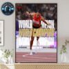 Cordell Tinch Is World Champion In Hurdles At The Olympics 2025 Home Decor Poster Canvas