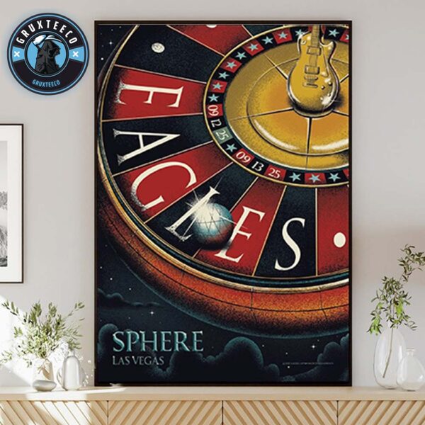 Eagles For Las Vegas Sphere Show On September 12 And 13 2025 Home Decor Poster Canvas