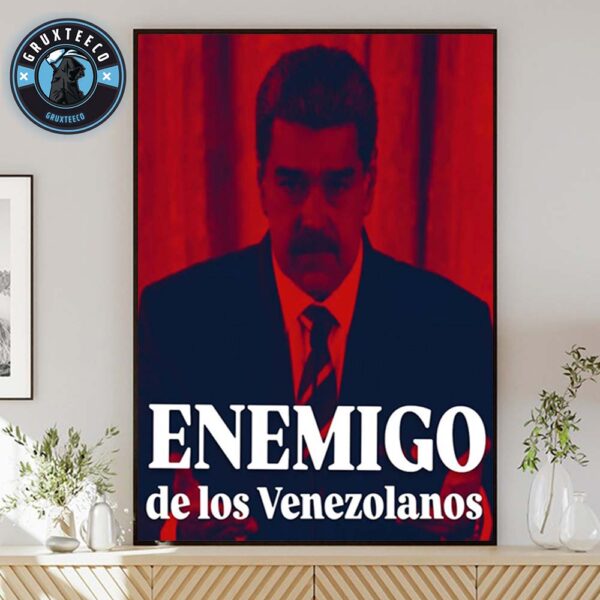 Enemies Of the Venezuelan People Home Decor Poster Canvas