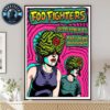Foo Fighters Live Show Music At Toads Place In New Haven CT On September 23 2025 Home Decor Poster Canvas