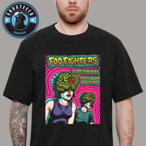 Foo Fighters Live Show Music At Toads Place In New Haven CT On September 23 2025 Unisex T-Shirt
