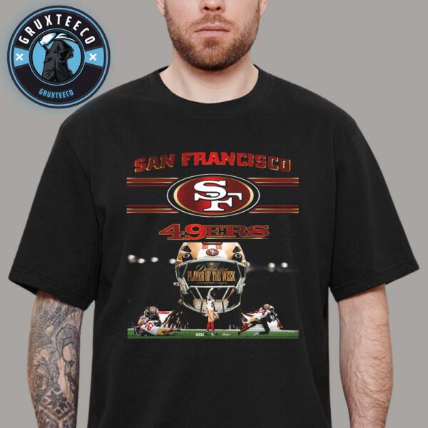 Fred Warner Of San Francisco 49ers For Defensive Player On Week 2 NFL 2025 Unisex T-Shirt