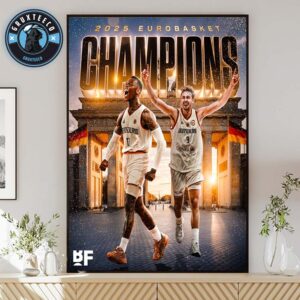 German National Basketball Team Won the European Basketball Championship NBA 2025