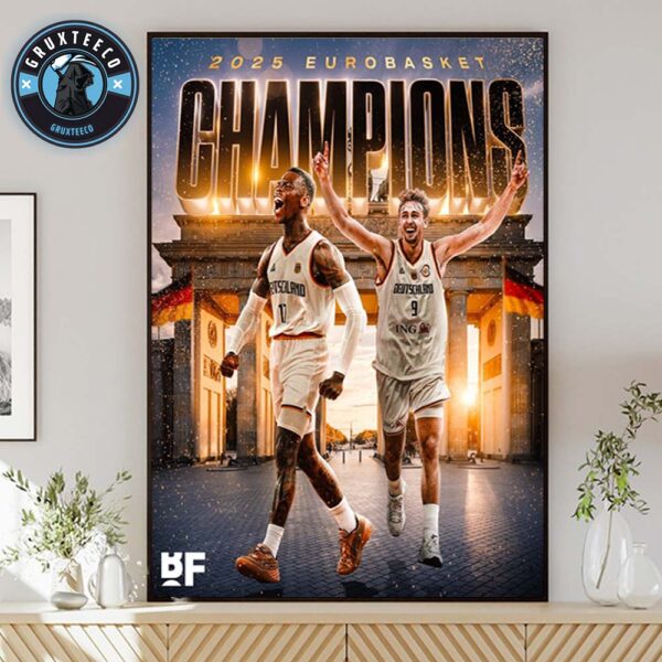 German National Basketball Team Won the European Basketball Championship NBA 2025