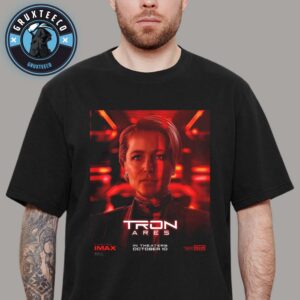 Gillian Anderson Will Appear In The Movie Tron Ares Which Opens On October 10 2025 Unisex T-Shirt