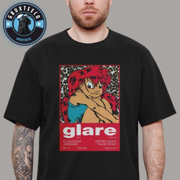 Glare Live Show Music At Cine El Rey In McAllen Texas On September 13 2025 Unisex T-Shirt