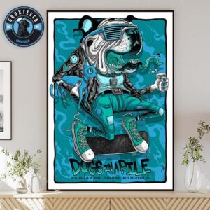 Dogs In A Pile At Troubadour In West Hollywood CA On September 18 And 19 2025 Home Decor Poster Canvas