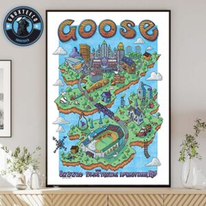 Goose Live Concert At The Palace Theatre In Louisville KY On September 23 And 24 2025 Home Decor Poster Canvas