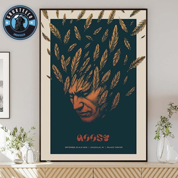 Goose Live Show Music At The Palace Theatre In Louisville KY On September 23 And 24 2025 Home Decor Poster Canvas