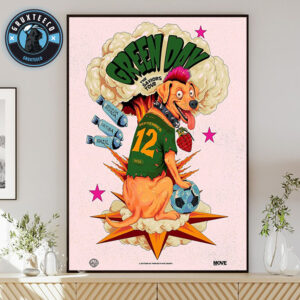 Green Day The Saviors Tour At Arena Da Baixada In Curitiba Brazil On September 12 2025 Home Decor Poster Canvas