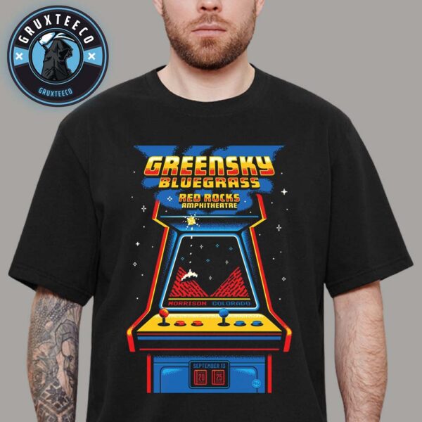 Greensky Bluegrass At Red Rocks Amphitheatre In Morrison Colorado On September 13 2025 Unisex T-Shirt