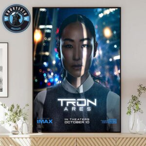 Greta Lee Will Appear In The Movie Tron Ares Which Opens On October 10 2025 Home Decor Poster Canvas