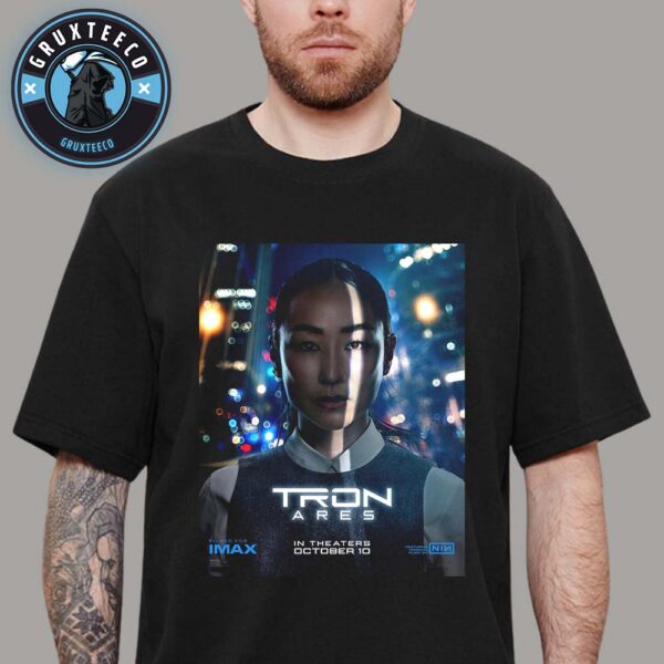 Greta Lee Will Appear In The Movie Tron Ares Which Opens On October 10 2025 Unisex T-Shirt
