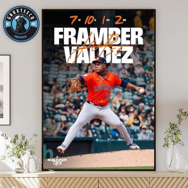 Houston Astros For MLB Regular Season At Minute Maid Park In Houston Texas On September 21 2025 Home Decor Poster Canvas