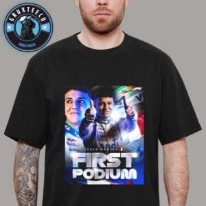 Isack Hadjar Takes First Podium In F2 2025 Unisex T-Shirt