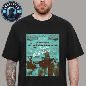 Jonas Brothers Live Show Music At Walmart AMP In Rogers Arkansas On August 30 2025 Unisex T-Shirt