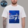 Jonathan Taylor Of Indianapolis Colts With Punts On NFL 2025 Unisex T-Shirt