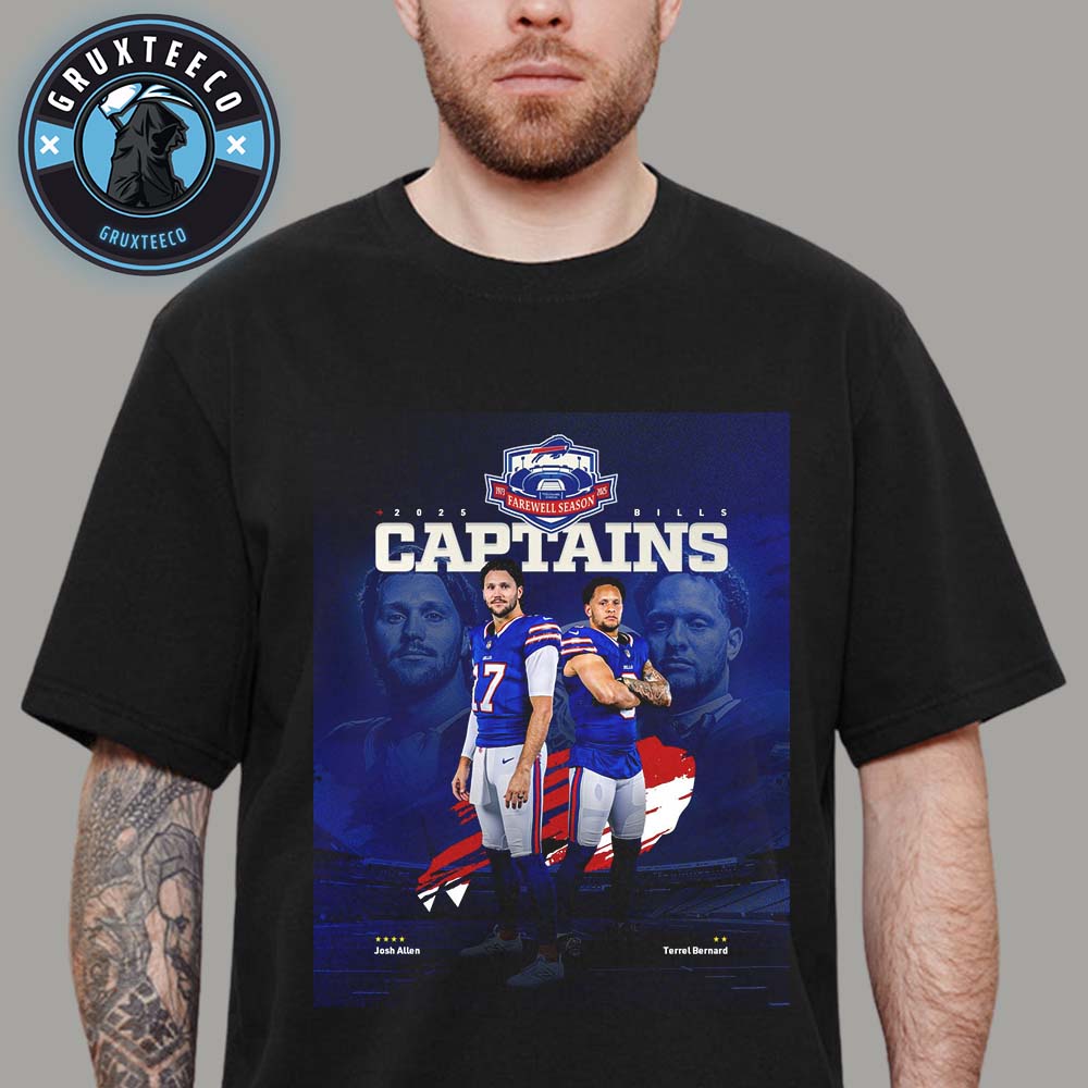 Josh Allen And Terrel Bernard Lead Buffalo Bills 2025 Unisex T-Shirt