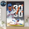 Juan Soto And The Memorable 30HR 30SB Season In MLB 2025 Home Decor Poster Canvas
