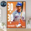 50 Home Runs Kyle Schwarber Continues Phillies Legend In MLB 2025 Home Decor Poster Canvas