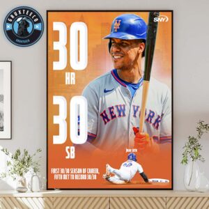 Juan Soto Is Memorable Season In MLB 2025 Home Decor Poster Canvas