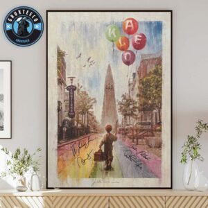 Kaleo Somewhere Over The Rainbow For Mixed Emotions 2025 Home Decor Poster Canvas