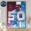 Kyle Schwarber Hits 50 Home Runs And Makes Phillies And MLB History 2025 Home Decor Poster Canvas