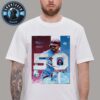 Kyle Schwarber Hits 50 Home Runs And Makes Phillies And MLB History 2025 Unisex T-Shirt