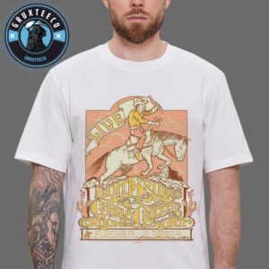 Leon Bridges With Charley Crockett For Show Schedule Live Concert The Crooner And The Cowboy Tour 2025 Unisex T-Shirt