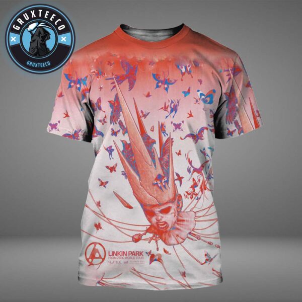 Linkin Park From Zero World Tour At Climate Pledge Arena In Seattle WA On September 24 2025 All Over Print Shirt