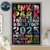 Linkin Park From Zero World Tour At Climate Pledge Arena In Seattle WA On September 24 2025 Home Decor Poster Canvas