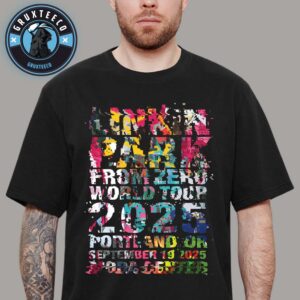 Linkin Park From Zero World Tour At Moda Center In Portland OR On September 19 2025 Unisex T-Shirt