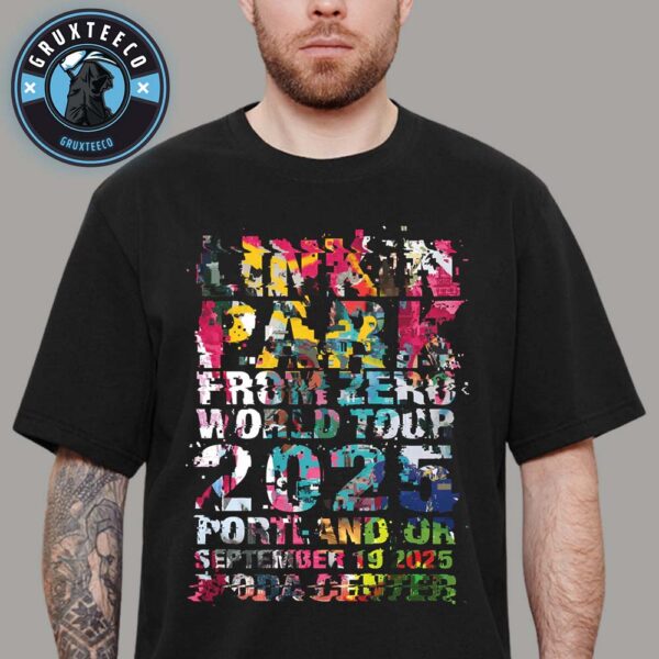 Linkin Park From Zero World Tour At Moda Center In Portland OR On September 19 2025 Unisex T-Shirt