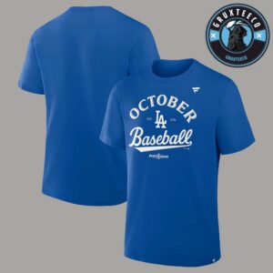 Los Angeles Dodgers Fanatics Royal MLB Postseason Unisex T-Shirt