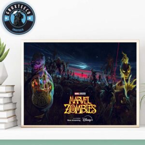 Marvel Zombies 4 Part Event For Disney Plus On September 24 2025 Home Decor Poster Canvas
