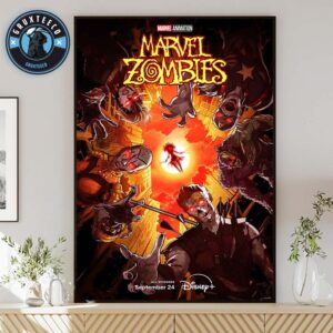 Marvel Zombies For Disney Plus On September 24 2025 Home Decor Poster Canvas