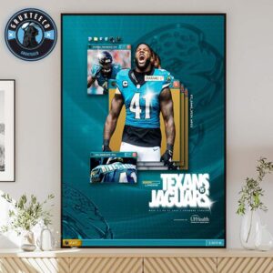 Matchup Jacksonville Jaguars VS Houston Texans For NFL Week 3 On September 21 2025 Home Decor Poster Canvas