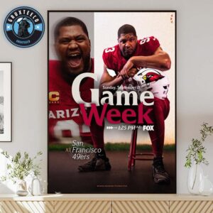 NFL Matchup Arizona Cardinals VS San Francisco 49ers For NFL Away Game Week 3 At Levis Stadium In Santa Clara CA On September 21 2025 Home Decor Poster Canvas